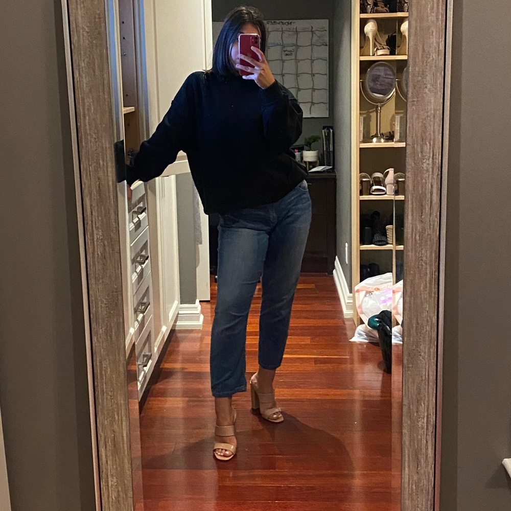 Guess boyfriend blue jeans